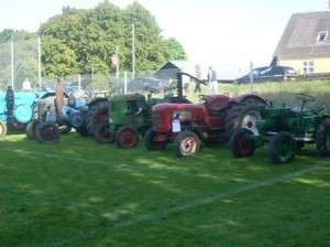 Gamle traktore fra Detlef i Elstrup